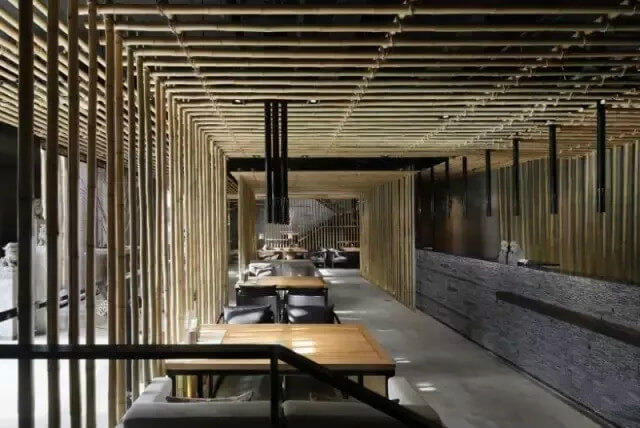岑溪如何让餐厅设计玩转中国风？几根竹子让你眼前一亮！
